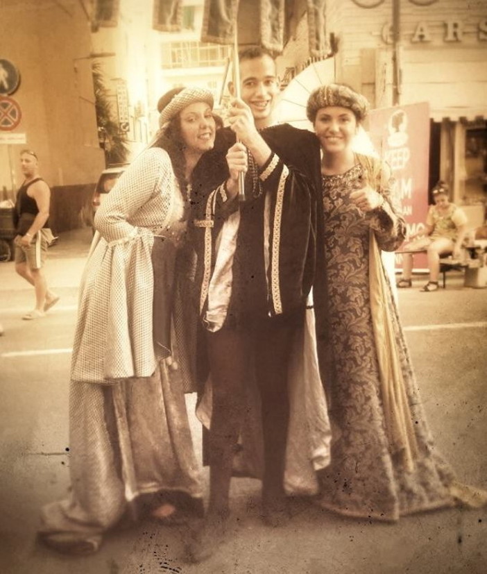 Il sestiere Burgu sarà presente a Ventimiglia tutti i martedì sera, in occasione delle serate commerciali