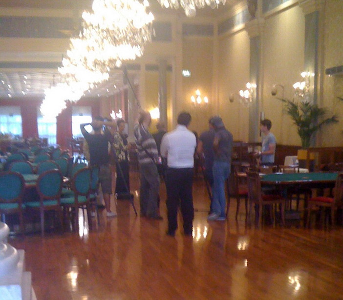 Sanremo: doppio set, televisivo e cinematrografico, in pochi giorni al Casinò