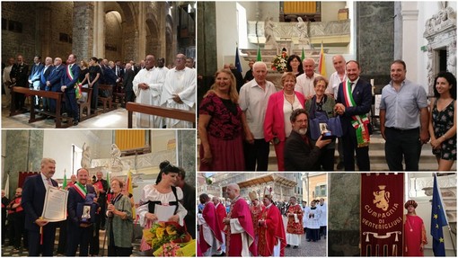 Ventimiglia celebra San Secondo, Pierina Giauna riceve il San Segundin d’Argentu 2023 (Foto e video)