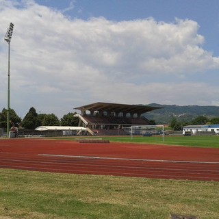 Lo stadio "Mariotti" di Montecatini