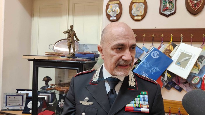 Le immagini dal comando provinciale di Imperia Le immagini dal comando provinciale di Imperia