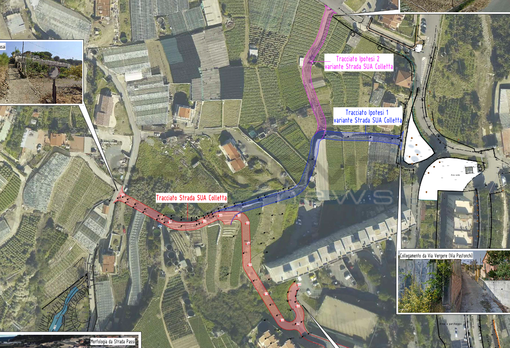 Riva Ligure: servirà una strada nuova per la messa in sicurezza del rio Pertusio, ecco le tre ipotesi al vaglio del Comune