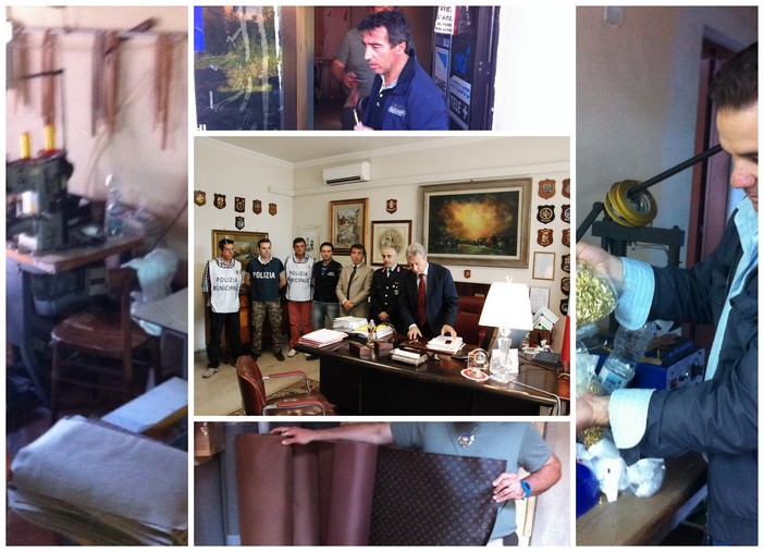 Blitz contro false griffes a Sanremo: scacco al sodalizio tra cinesi e senegalesi, sequestrata merce per mezzo milione di euro Blitz contro false griffes a Sanremo: scacco al sodalizio tra cinesi e senegalesi, sequestrata merce per mezzo milione di euro