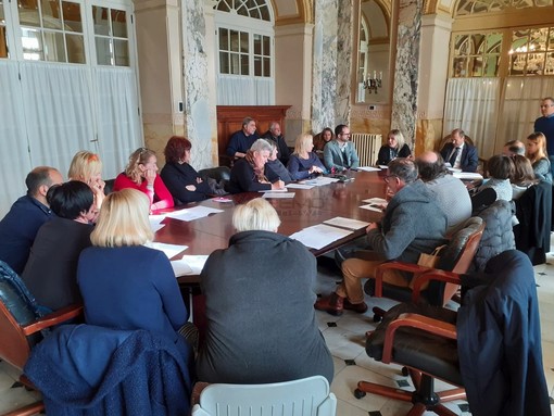 L'estrazione in sala Giunta L'estrazione in sala Giunta