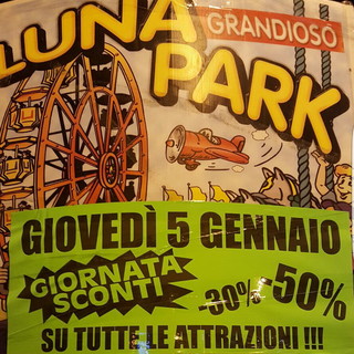 Sanremo: domani via ai saldi in tutta Italia ed anche al 'Luna Park dei Fiori' arrivano gli sconti