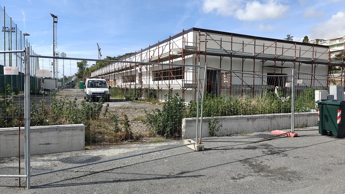 Sanremo, ultimati i lavori agli spogliatoi di Pian di Poma: il Comune ha dovuto attendere per tre mesi una autorizzazione ministeriale