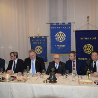A Sanremo una serata conviviale per i tre Club Rotariani della provincia (Foto)