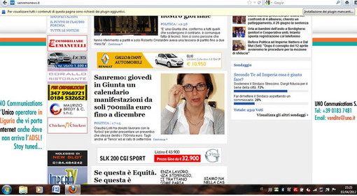 Sondaggio del nostro giornale su Strescino: il Sindaco "Spiace constatare quanto accaduto!"