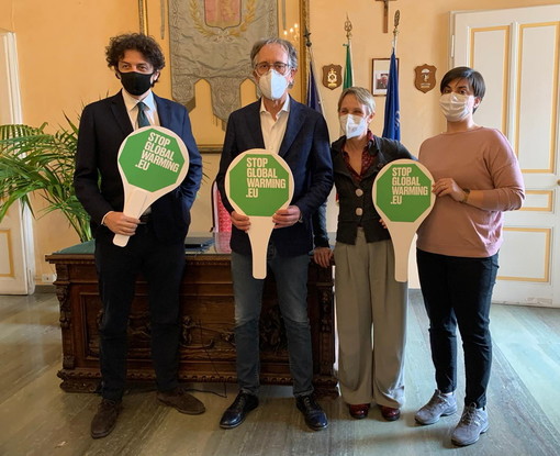 La città del Festival scende in campo contro il riscaldamento globale:  incontro tra il sindaco Biancheri e Cappato