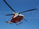 Gouta: tratto in salvo dall'elicottero dei VVF con la collaborazione di CC e Soccorso Alpino il fungaiolo 63enne