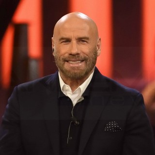 John Travolta il 15 febbraio 2019 a 'Sanremo Young'