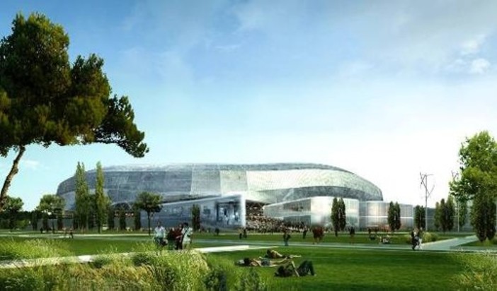 Nuova struttura sportiva in Costa Azzurra: l'eco stadio di Nizza si chiamerà 'Allianz Riviera'