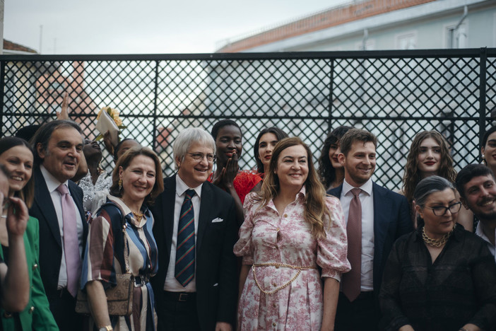 La maison ligure Daphnè presenta la collezione 'Modafiori' all'Ambasciata italiana di Lisbona La maison ligure Daphnè presenta la collezione 'Modafiori' all'Ambasciata italiana di Lisbona
