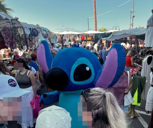 Ventimiglia, mercato del venerdì più attrattivo per le famiglie: il 14 agosto arrivano Bing e Stitch