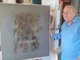 Sanremo: 'Paesaggio con ulivi', l’artista Sergio Gagliolo dona un dipinto al museo civico