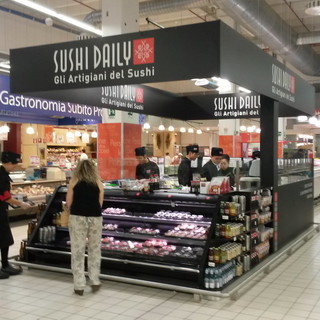 Arma di Taggia: da oggi al Conad c'è 'Sushi Daily' la cucina giapponese al supermercato
