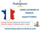 Ultime ore per iscriversi al seminario Webex della Confartigianato dedicato agli appalti pubblici in Francia Ultime ore per iscriversi al seminario Webex della Confartigianato dedicato agli appalti pubblici in Francia