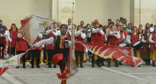 E' iniziato un anno di cambio generazionale per gli sbandieranti dei Sestieri di Ventimiglia