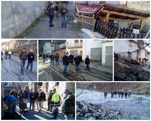 Sopralluogo di tecnici, dirigenti e geologi della Regione a Monesi e Mendatica, il Sindaco "Speriamo in aiuti concreti" (Foto e Video) Sopralluogo di tecnici, dirigenti e geologi della Regione a Monesi e Mendatica, il Sindaco "Speriamo in aiuti concreti" (Foto e Video)