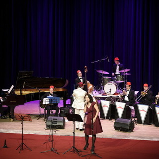 Serata d’onore per il Maestro Lelio Luttazzi con Freddy Colt &amp; His Swing Kids al teatro dell'Opera del Casinò di Sanremo