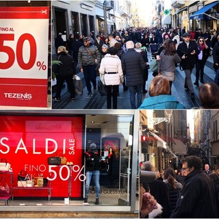 Le immagini dal centro di Sanremo Le immagini dal centro di Sanremo