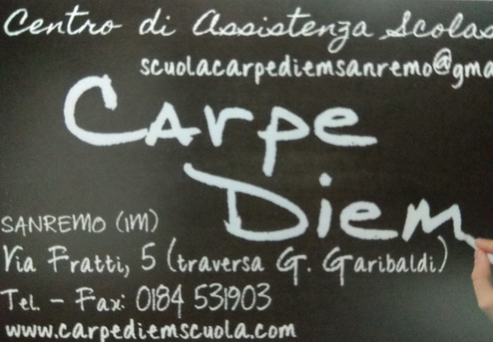 Sanremo: da 12 anni 'Carpe Diem' è la scuola privata di Patrizia Carpigiani “Qui si studia, seriamente”