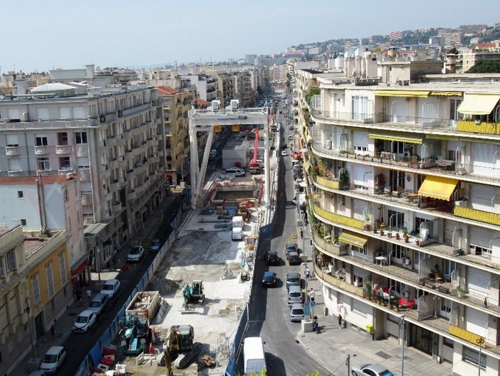 Nizza: quest'oggi Catherine, la 'talpa' che ha scavato la Ligne 2 del tram, rivedrà la luce (Foto)