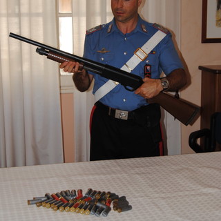 Riva Ligure: sequestrato fucile ad una donna, è riconducible alla malavita calabrese