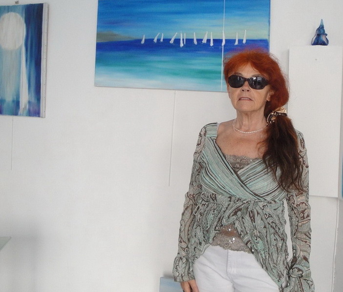 Torna ad Imperia nel mese di settembre Serenella Sossi con il suo 'Azzurro Mediterraneo' Torna ad Imperia nel mese di settembre Serenella Sossi con il suo 'Azzurro Mediterraneo'