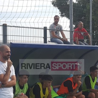 Denis Settime, Direttore Sportivo della Sanstevese, ieri pomeriggio durante il match contro il Varazze