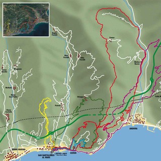 Cinque percorsi, 80 km, scenari suggestivi e panorami mozzafiato: MTB, in distribuzione la cartina dei sentieri del Golfo dianese Cinque percorsi, 80 km, scenari suggestivi e panorami mozzafiato: MTB, in distribuzione la cartina dei sentieri del Golfo dianese