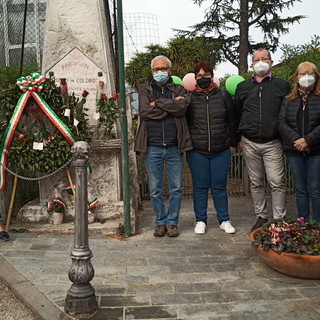 25 Aprile 2021: il Partito Democratico di Sanremo in 'tour' nei luoghi più significativi della Resistenza (Foto)