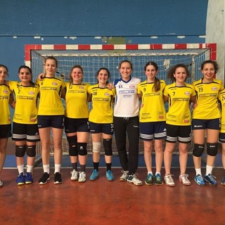 Pallamano, under 16 femminile. Team Schiavetti Imperia, grande vittoria a San Donato Milanese