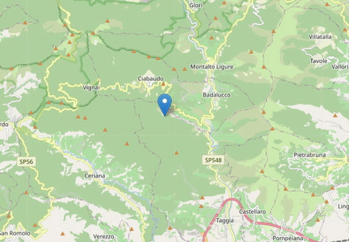 Valle Argentina: scossa di terremoto questa mattina a Badalucco, nessun danno a cose o persone Valle Argentina: scossa di terremoto questa mattina a Badalucco, nessun danno a cose o persone