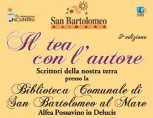 Tea con l'Autore: giovedì la Bufera di Danilo Balestra, a San Bartolomeo prosegue la rassegna dedicata agli scrittori della nostra terra