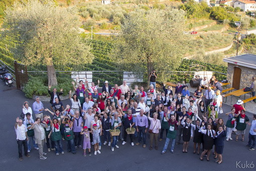 Oltre 100 imprenditori della costa a Ranzo per il primo Team Building in vigna