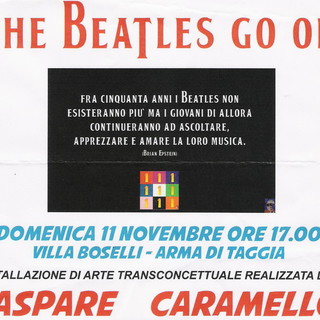 Arma Taggia: domani a Villa Boselli una iniziativa per celebrare il primo singolo dei 'Beatles'