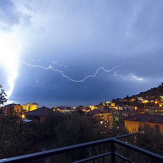 Maltempo: allerta gialla per temporali su tutta la liguria dalle 22 di oggi alle 15 di domani