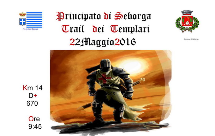Seborga: il 22 maggio appuntamento con la gara 'Trail dei Templari', in gara anche i 'quattro zampe'