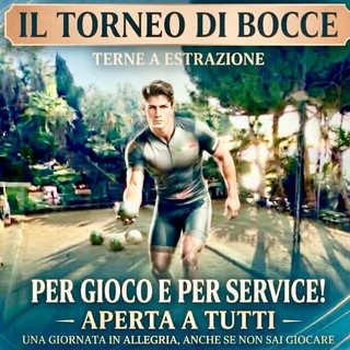 Bocce e solidarietà, il Lions Club Sanremo Matutia organizza il primo torneo benefico a Ospedaletti