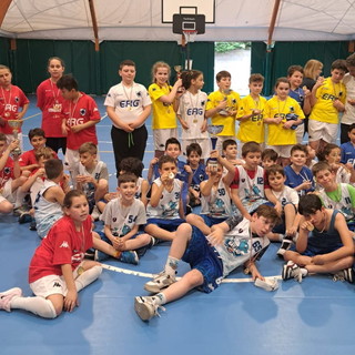 Vallecrosia: tanti giovani alla seconda edizioni del torneo di minibasket della 'Andrea Doria' (Foto)