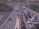 Traffico bloccato alla barriera di Ventimiglia