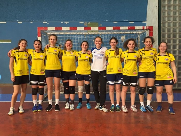 Pallamano, under 16 femminile. Team Schiavetti Imperia, grande vittoria a San Donato Milanese