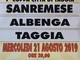 Calcio. Mercoledì da leoni al 'Marzocchini: il programma del 'Trofeo Unogas' che si contenderanno Taggia, Sanremese e Albenga