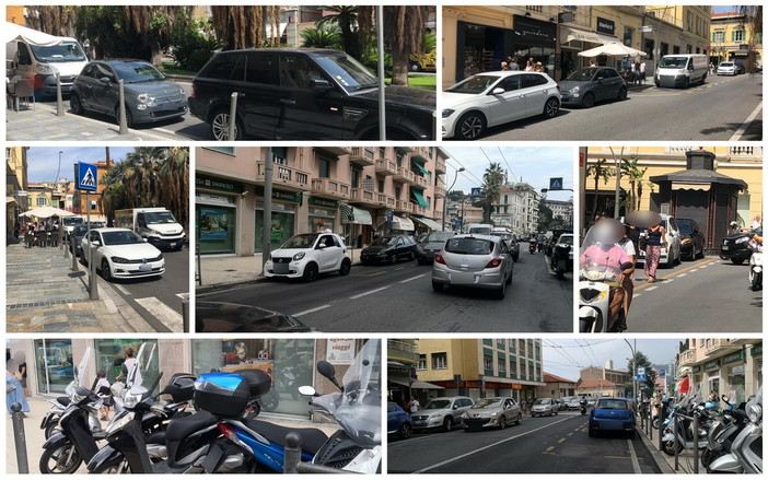 Sanremo: traffico in città, ecco come si blocca alla Foce con il parcheggio selvaggio, non solo corso Mombello (Foto) Sanremo: traffico in città, ecco come si blocca alla Foce con il parcheggio selvaggio, non solo corso Mombello (Foto)