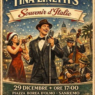 Sanremo, “Souvenir d’Italie”: grande musica swing in piazza Borea d’Olmo con The Brilliant Tina Linetti’s Sanremo, “Souvenir d’Italie”: grande musica swing in piazza Borea d’Olmo con The Brilliant Tina Linetti’s