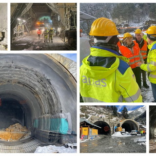 Sopralluogo al tunnel di Tenda: dal Piemonte la conferma &quot;Evidenti ritardi, l'esito non è quello sperato&quot; (Foto)