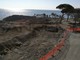 Sanremo: partiti i lavori all'ex Tiro a Volo, demolita la struttura, ora può cominciare la costruzione dell'albergo (Foto)