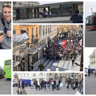 Sanremo: tifosi del Basilea invadono la città, stasera gli svizzeri giocano a Nizza (Foto e Video) Sanremo: tifosi del Basilea invadono la città, stasera gli svizzeri giocano a Nizza (Foto e Video)