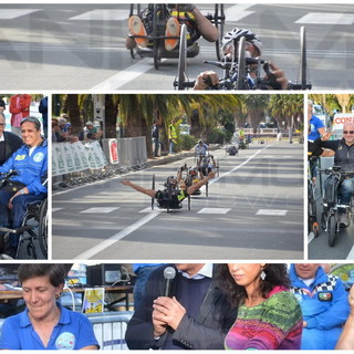 Sanremo: grande spettacolo di handbike oggi pomeriggio di fronte alle due medaglie olimpiche di Vittorio Podestà (Foto e Video) Sanremo: grande spettacolo di handbike oggi pomeriggio di fronte alle due medaglie olimpiche di Vittorio Podestà (Foto e Video)